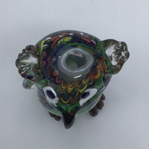 Art Glass Artistic Handblown Bird - Picture 5 of 6